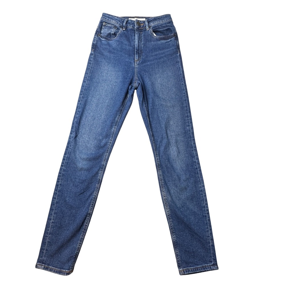 ASOS Denim Jeans Women 26 Blue Denim Skinny High Rise Stretch Casual Five Pocket